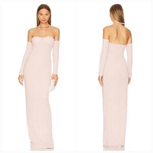 Ceren Ocak Knit Dress in Pink Large